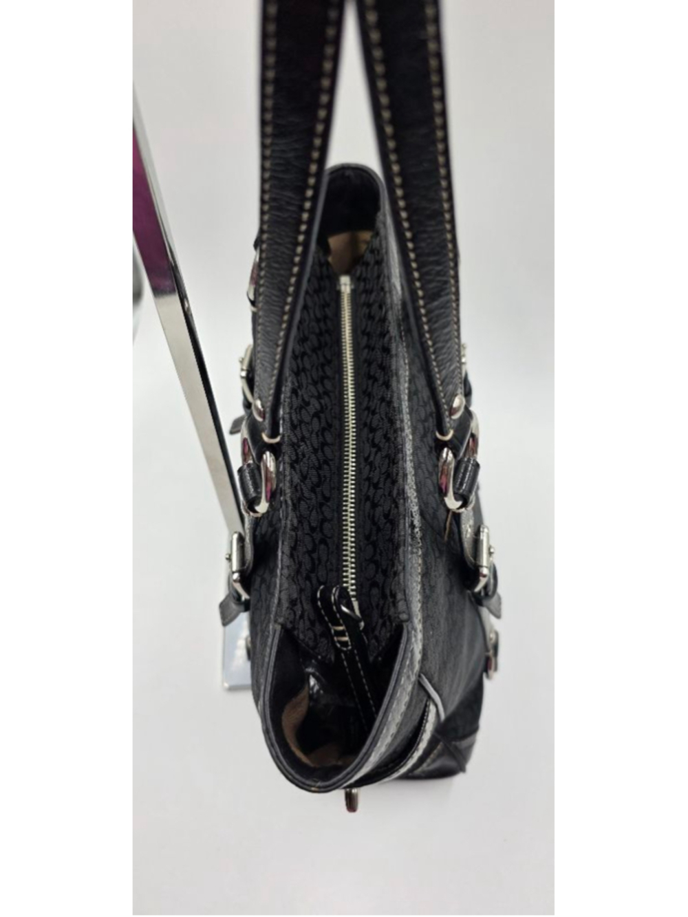 EUC Women's Coach Black Gallery Tote - Picture 3 of 16